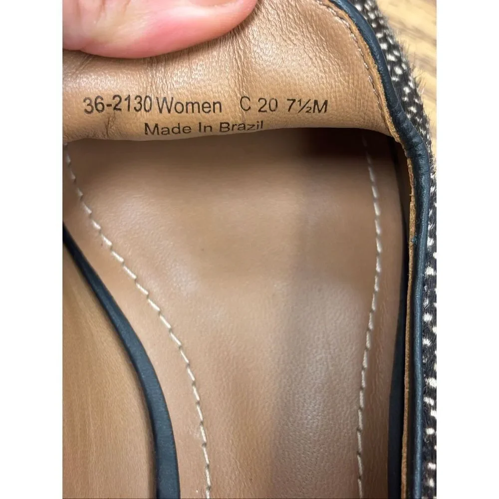 Trask pony hair shoes, NWOB